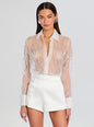 Aubriella Embellished Shirt thumbnail media 1 of 5