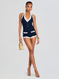 Jayde Knit Romper thumbnail media 1 of 6