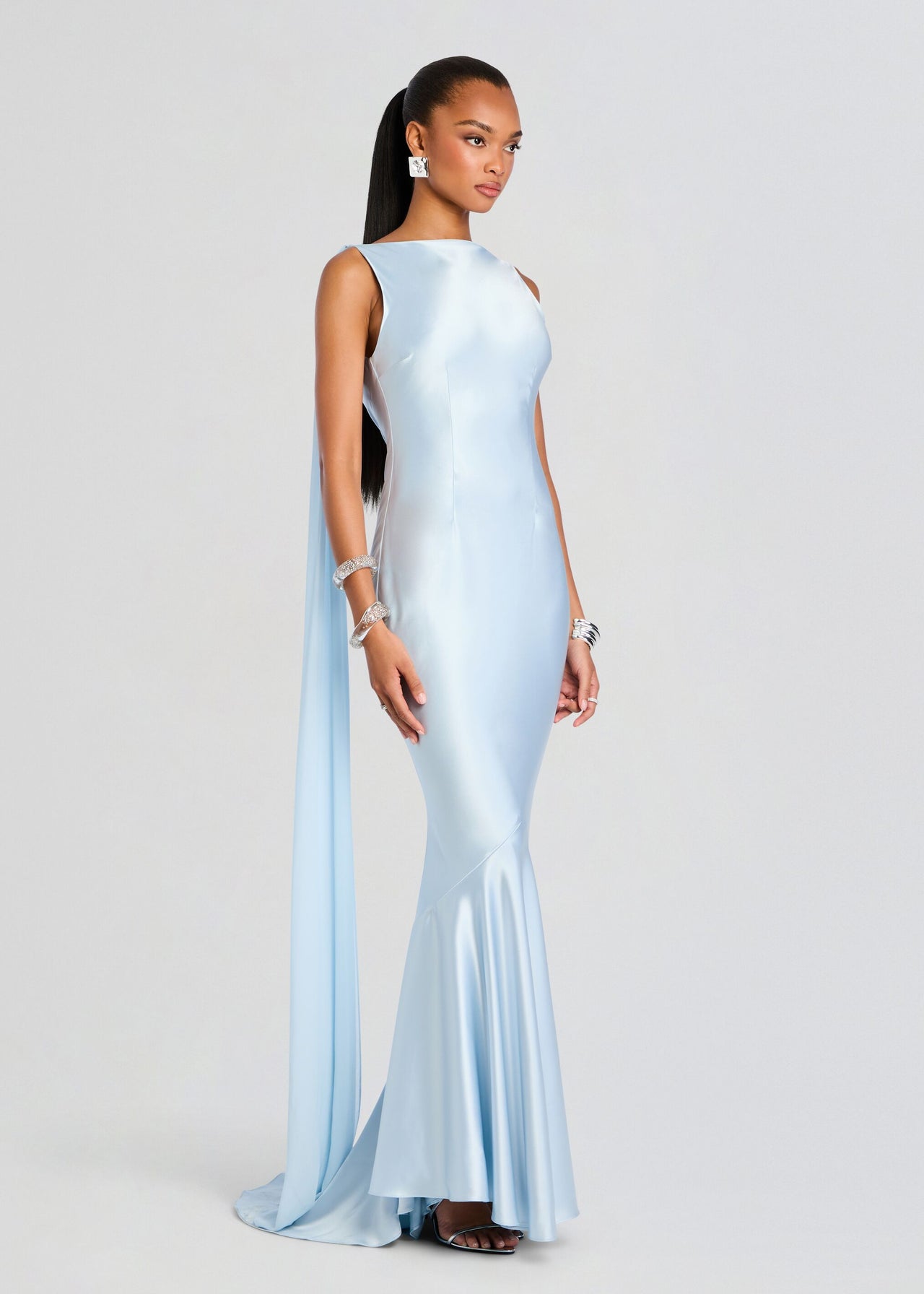 Retrofete Julia Dress in Blue