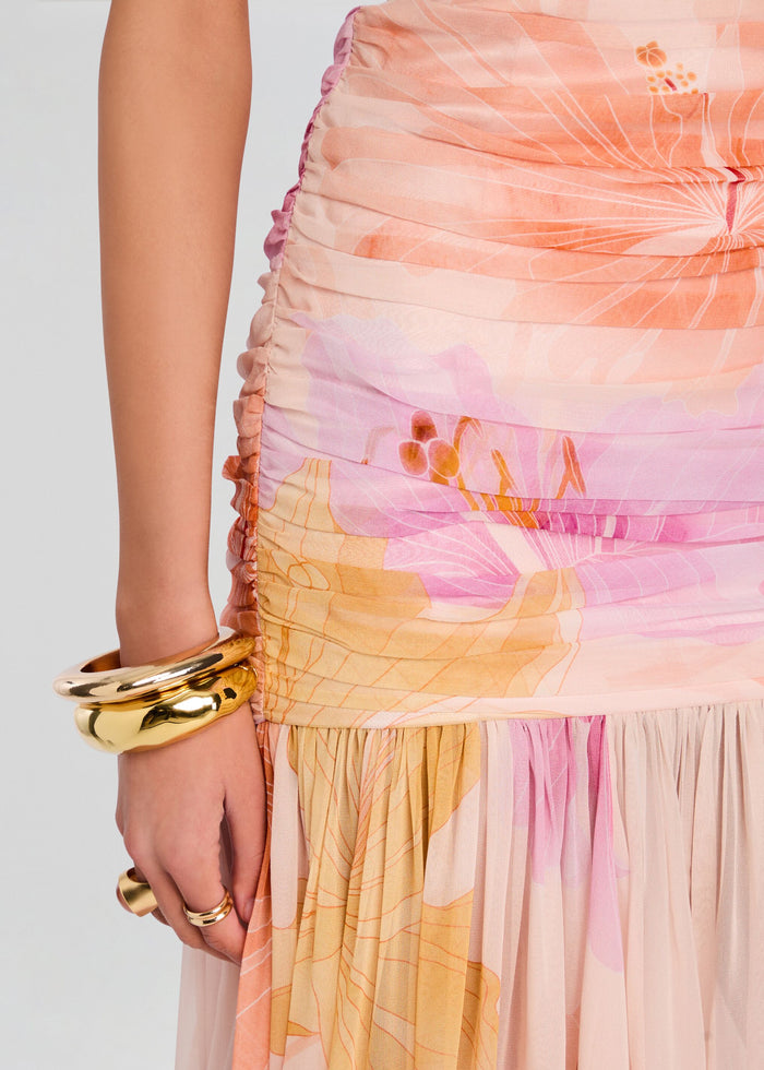 Teryn Silk Chiffon Dress media 3 of 6