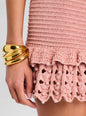 Vali Crochet Pearl Embellished Dress thumbnail media 2 of 5