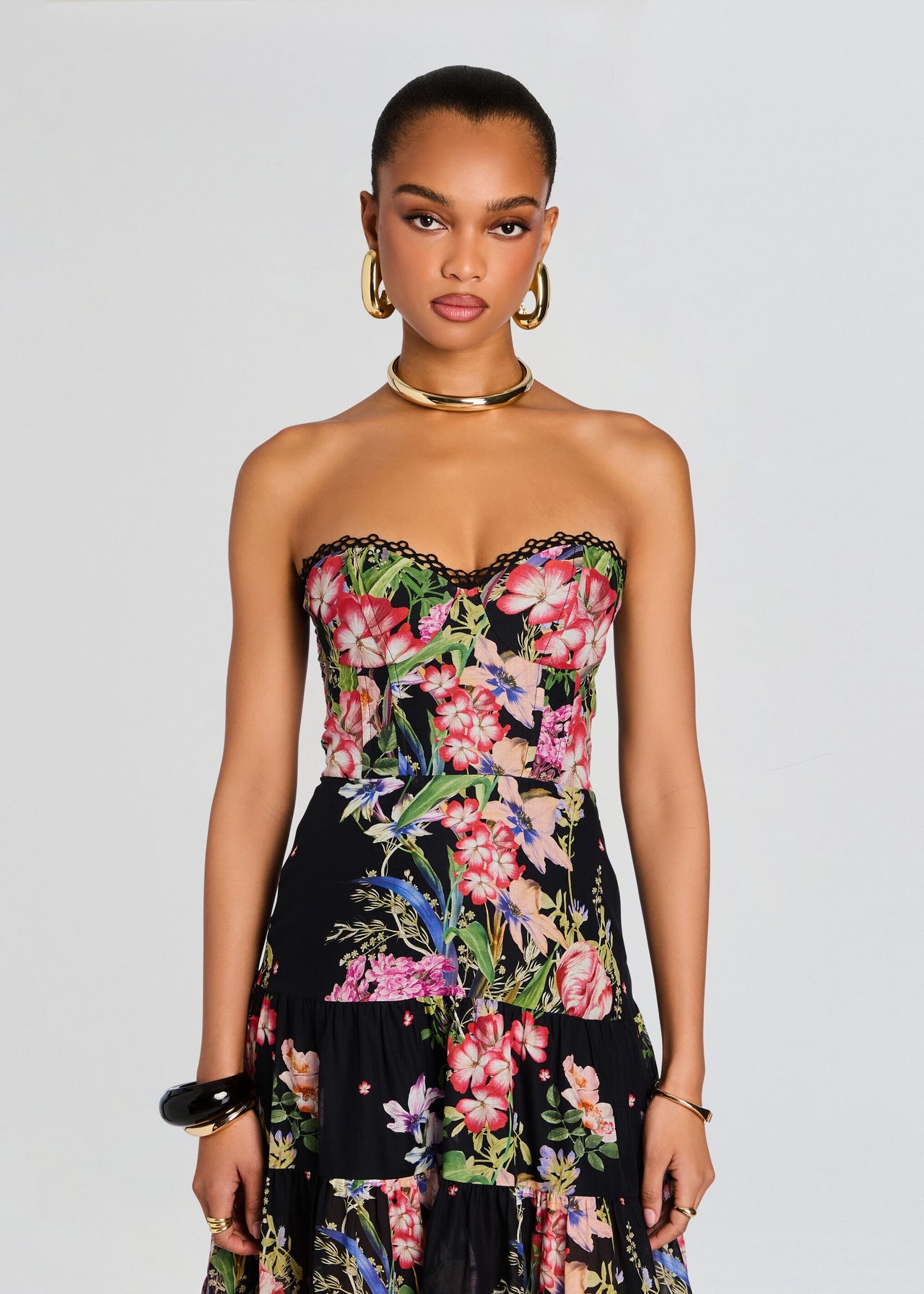 darianne floral maxi dress Danny Long Dress – Retrofete