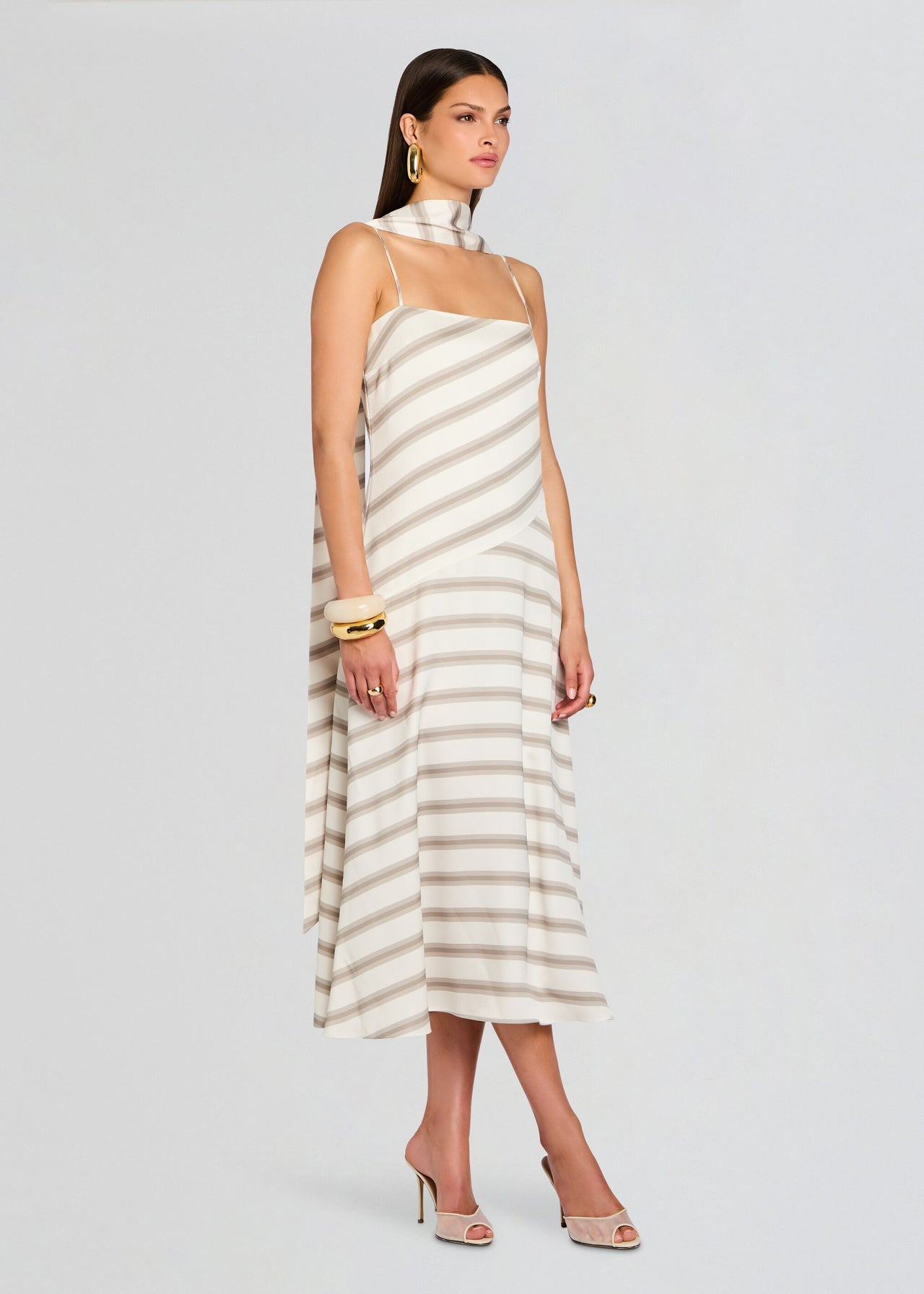 kaia maxi dress Kaia Satin Maxi Dress – Retrofete