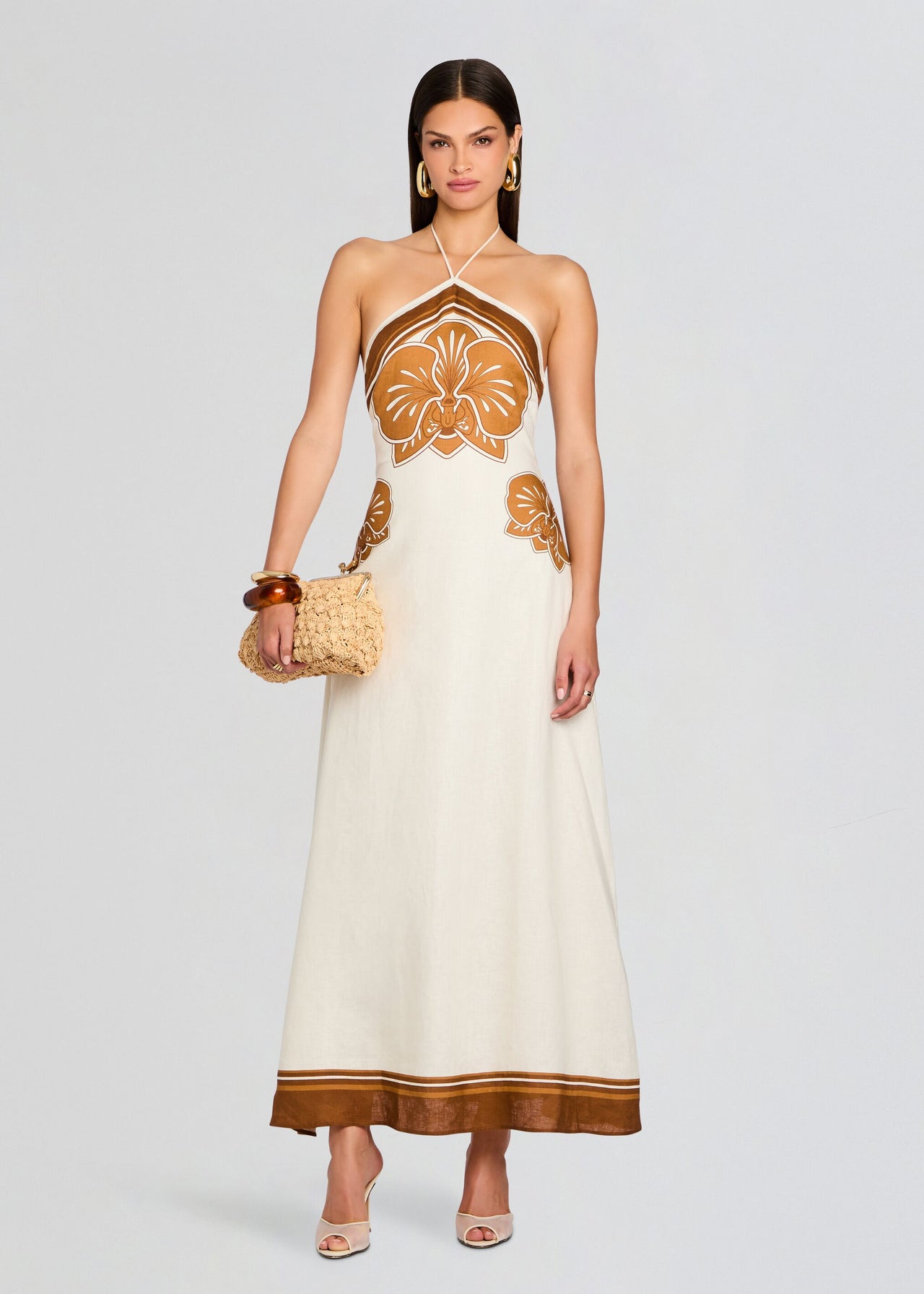 kora maxi dress Shani Shemer Kora Maxi Dress | Floral/Off White | Size S