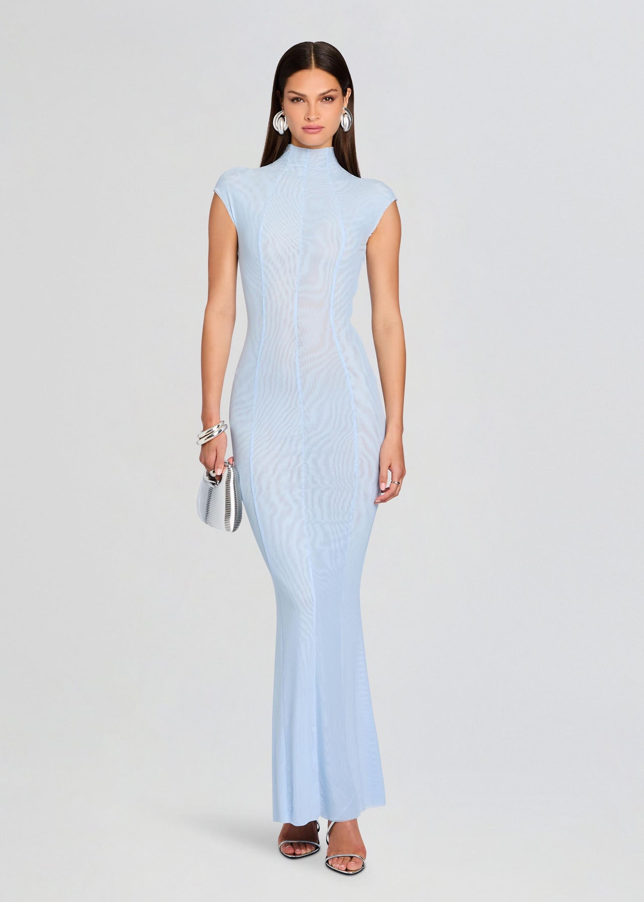 Laissa Mesh Maxi Dress – Retrofete