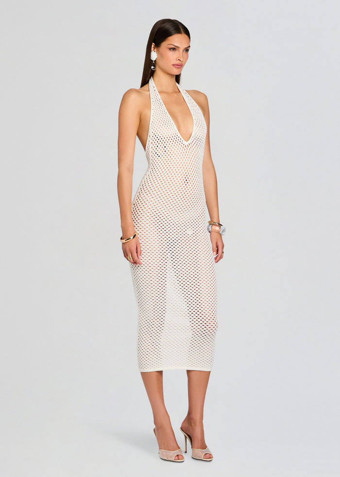 Mags Crochet Midi Dress media 3 of 5