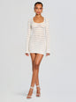 Sophie Crochet Mini Dress thumbnail media 1 of 5