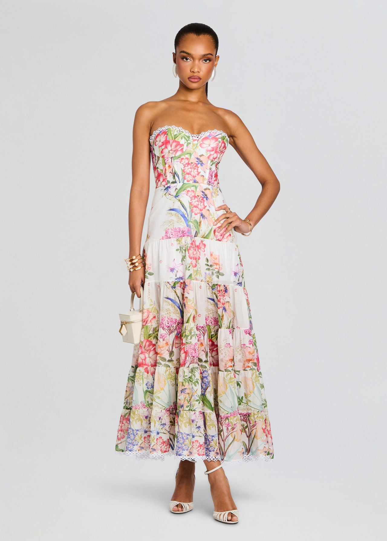 knee length dresses for ladies Danny long dress main image 0