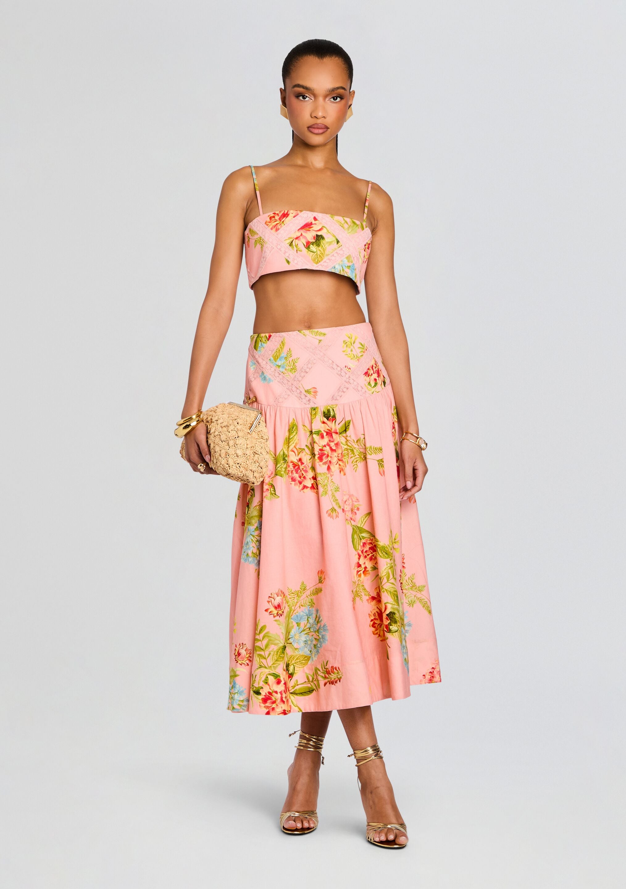 Dhun Midi Skirt – Retrofete
