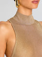 Gio Metallic Knit Mini Dress thumbnail media 2 of 5