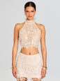 Louelle Sequin Top thumbnail media 1 of 5