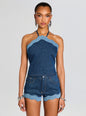 Rhonda Denim Top thumbnail media 1 of 5