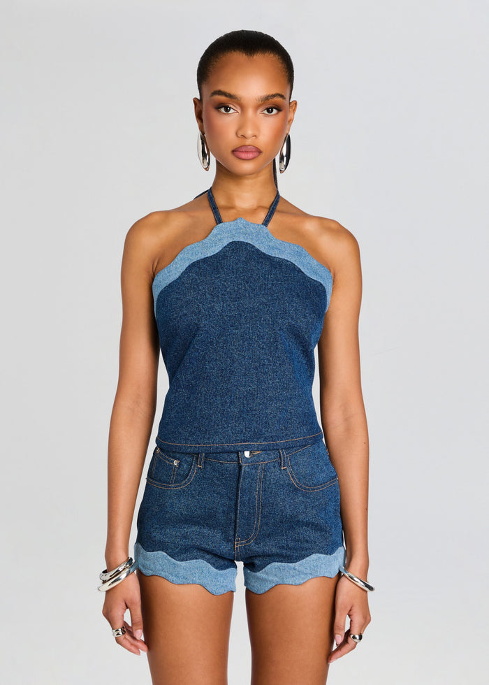 Rhonda Denim Top media 1 of 5