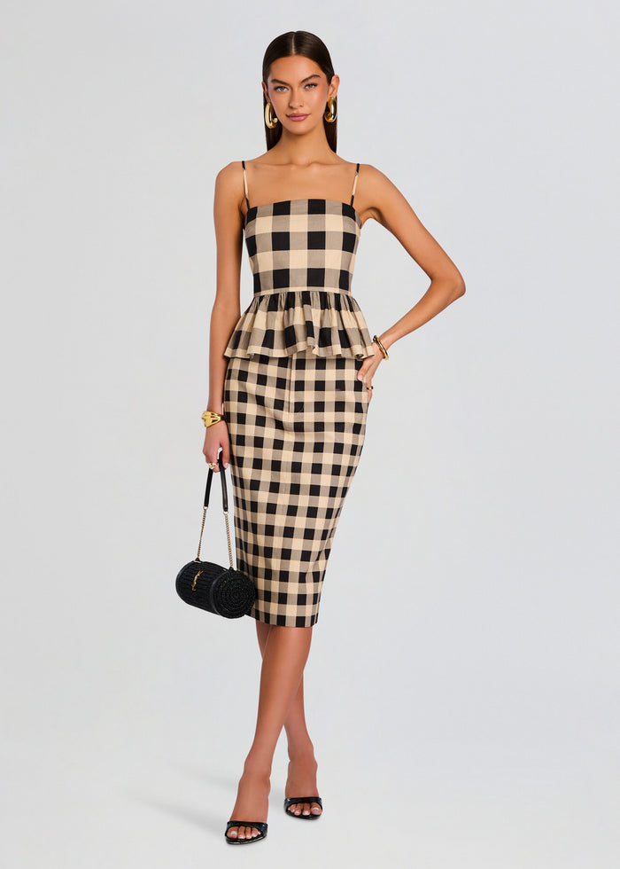 Carl Linen Midi Skirt media 5 of 5