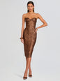 Charlize Coated Knit Dress thumbnail media 1 of 5