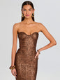 Charlize Coated Knit Dress thumbnail media 2 of 5