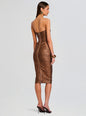 Charlize Coated Knit Dress thumbnail media 4 of 5