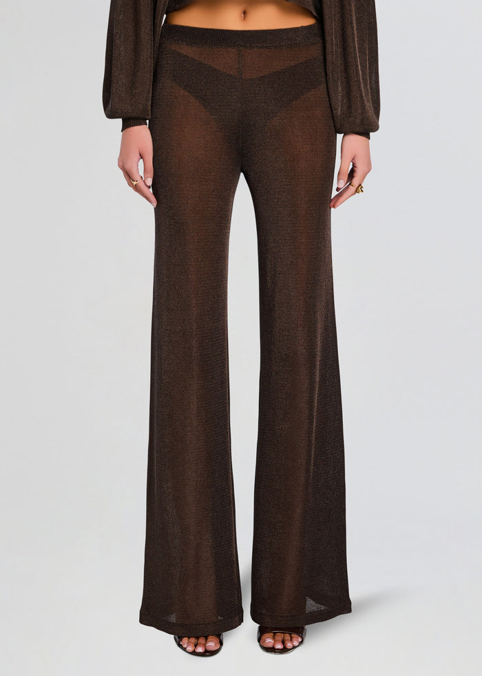 Sheldon Metallic Knit Pant media 1 of 5