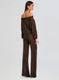 Sheldon Metallic Knit Pant