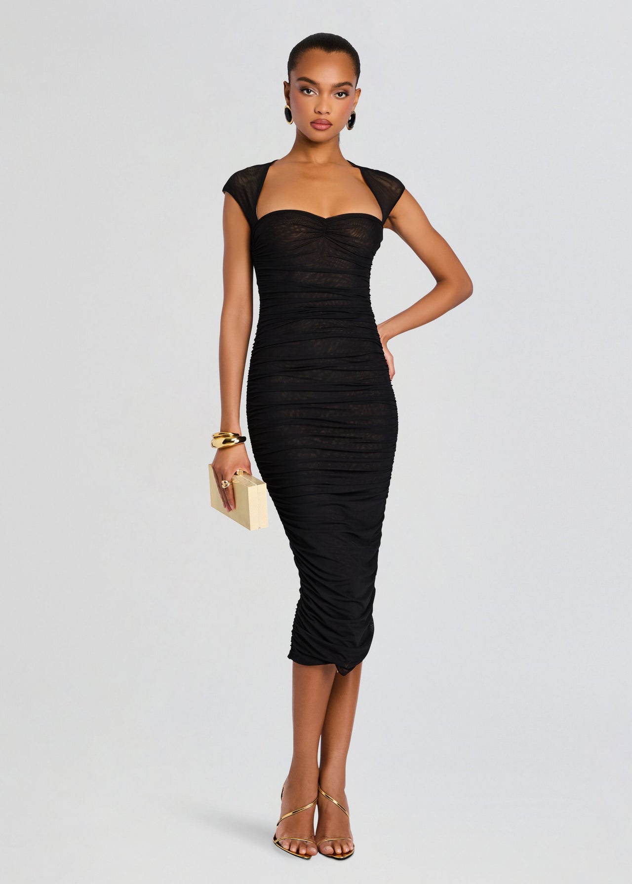 sandro black mini dress Velvet Mini Dress