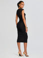 Kylie Mesh Midi Dress