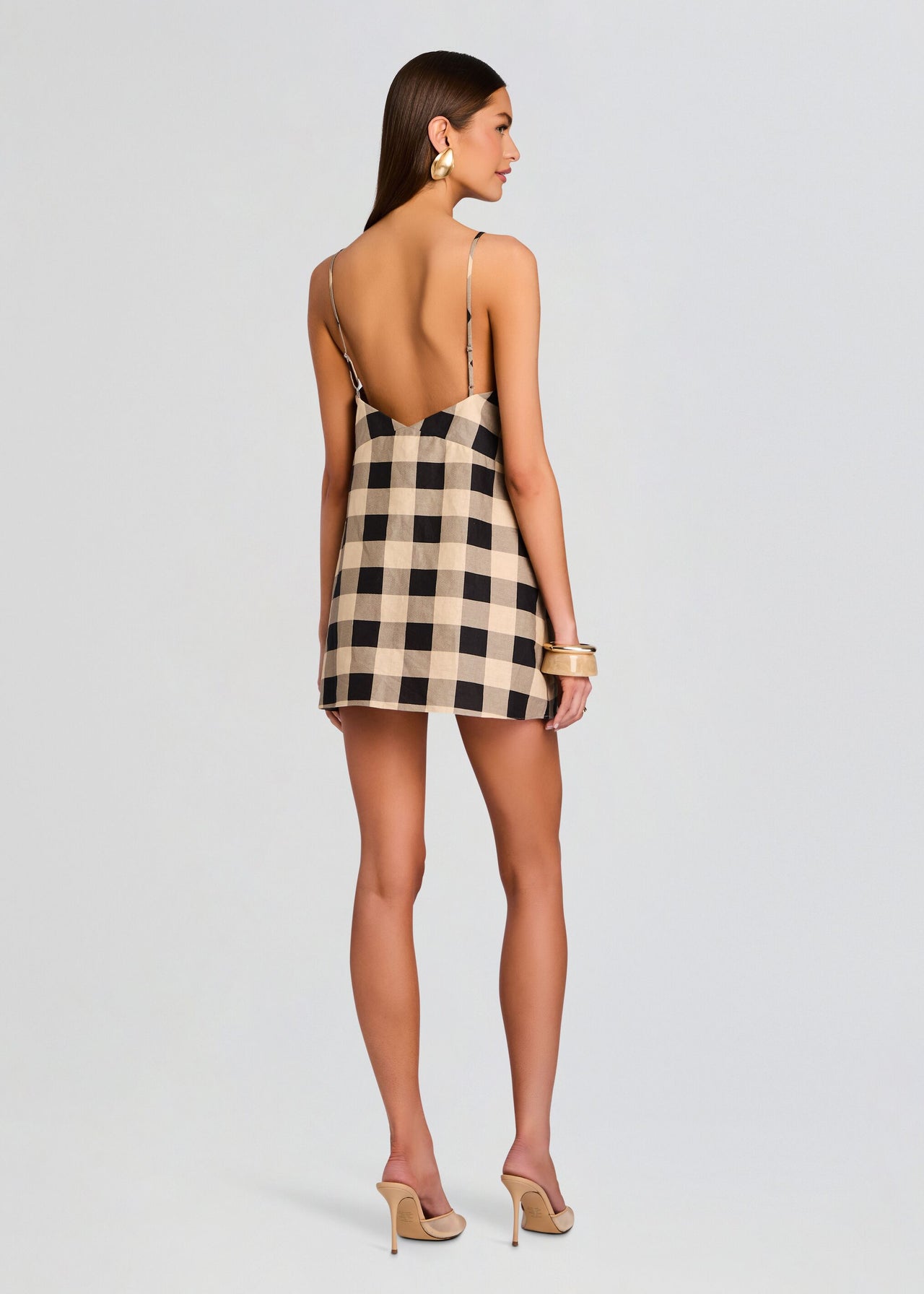 oliver linen mini dress retrofete Oliver Linen Mini Dress  Retrofete