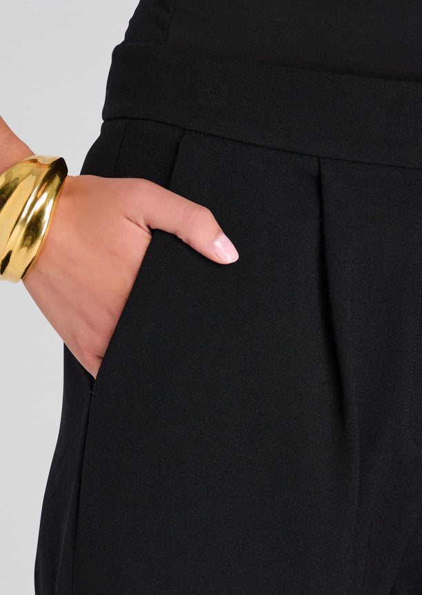 Pin Tuck Palazzo Pant