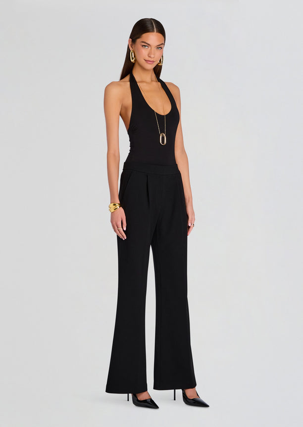 Pin Tuck Palazzo Pant