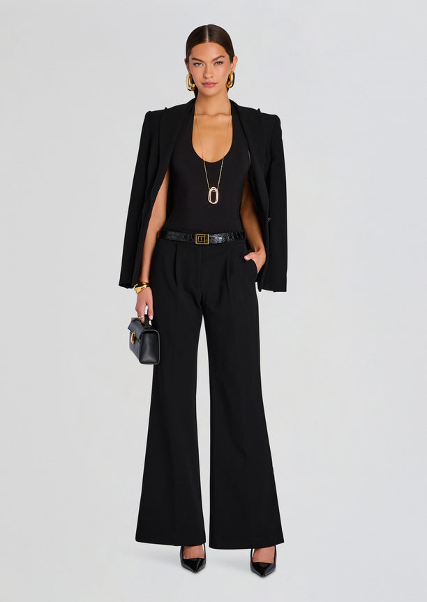 Pin Tuck Palazzo Pant