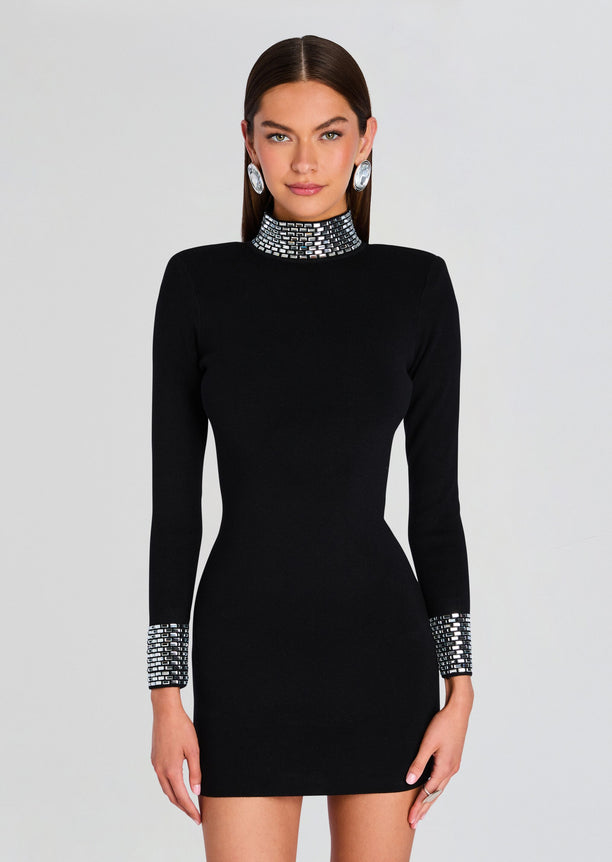 Corinth Embellished Knit Dress