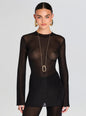 Ines Metallic Knit Top thumbnail media 1 of 5