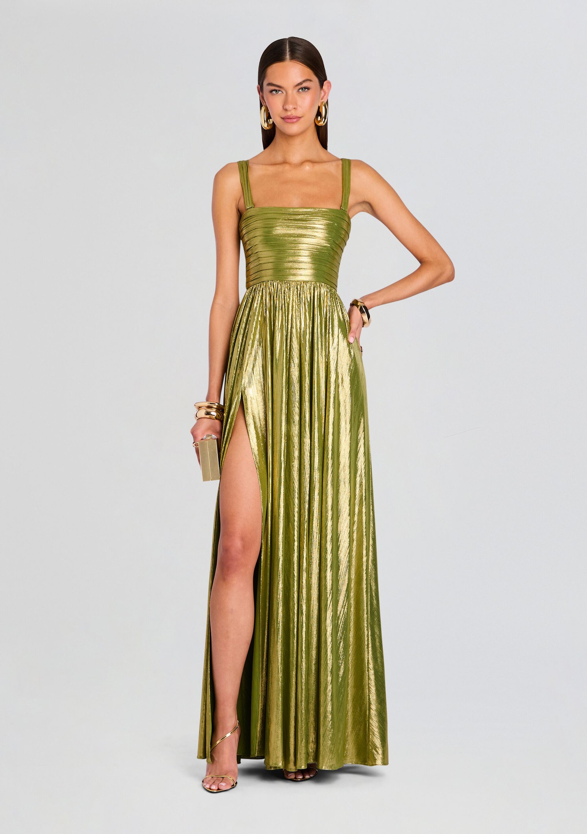 retroféte Women's Iris Dress - Green
