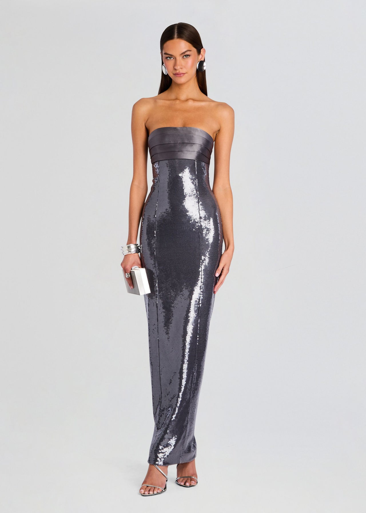slim fit dress slacks Kenia Sequin Dress – Retrofete