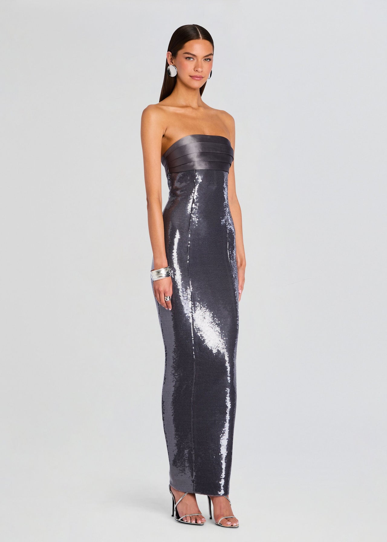retrofte Women's Kenia Sequin Dress - White - Dresses