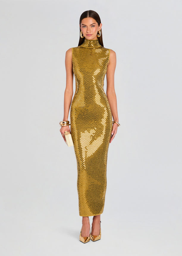 Lust Embellished Knit Dress