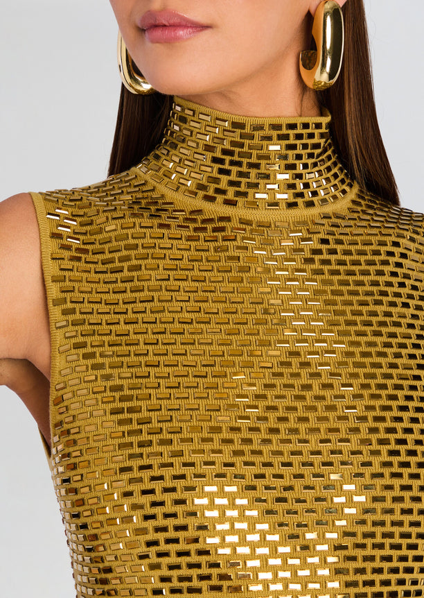 Lust Embellished Knit Dress