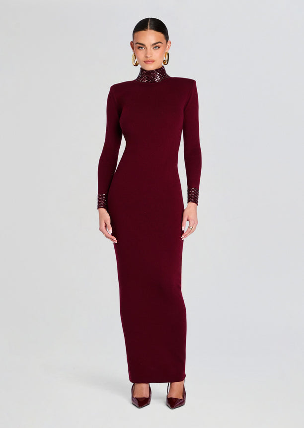 Monroe Embellished Knit Dress