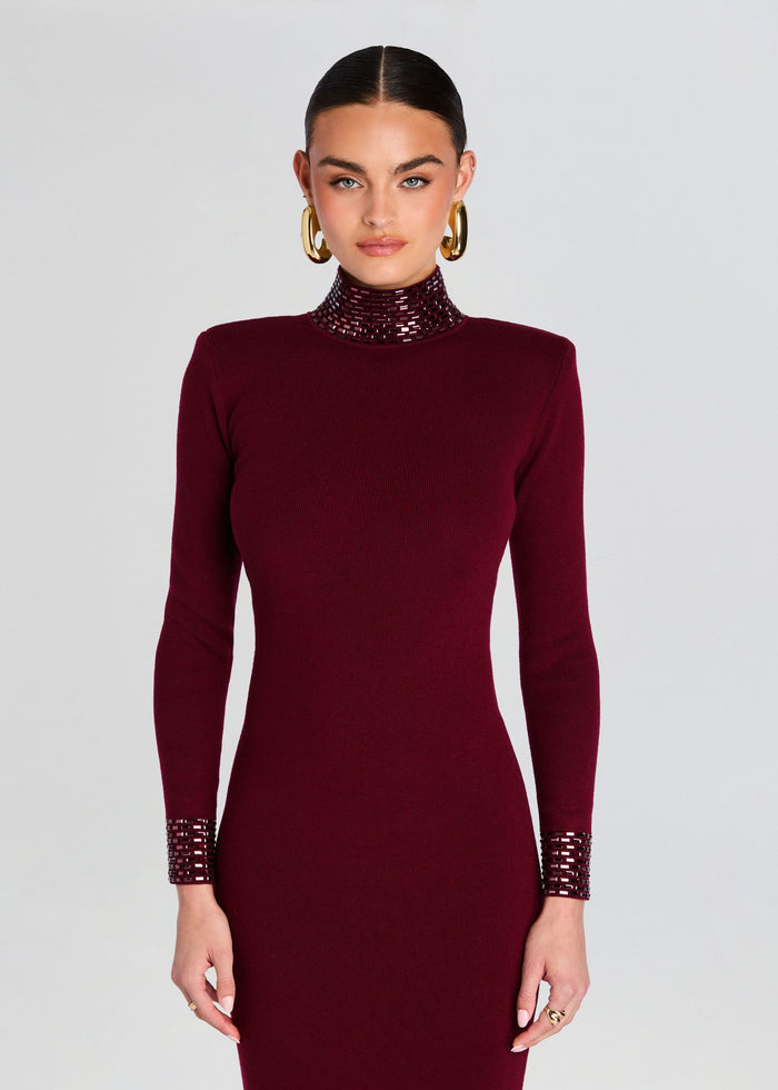 Monroe Embellished Knit Dress media 5 of 5