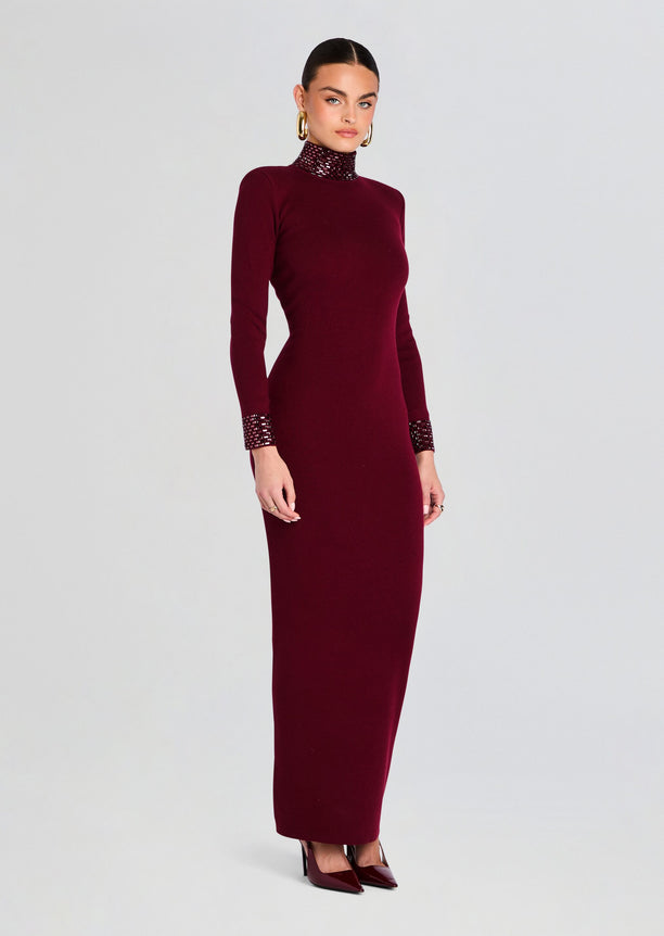 Monroe Embellished Knit Dress