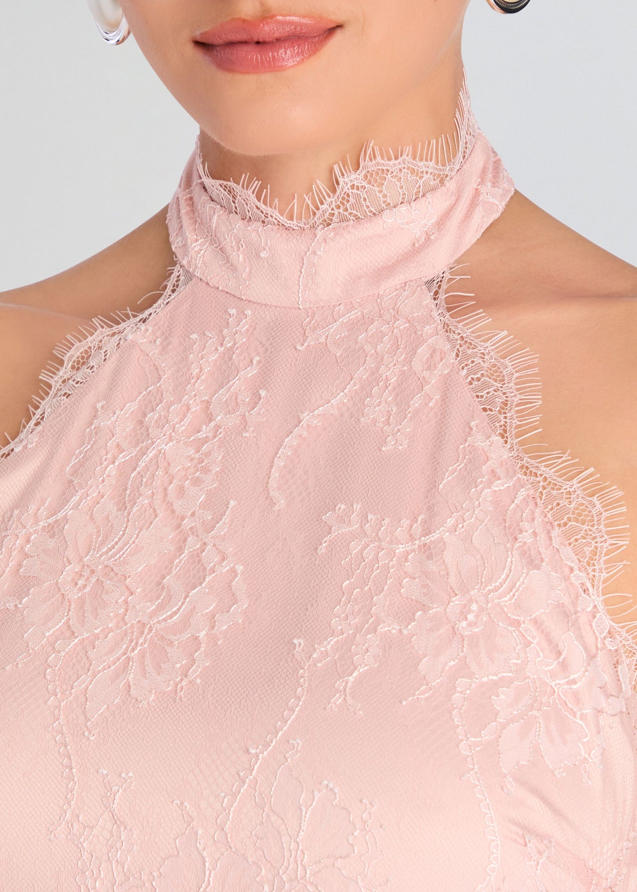 retrofte Women's Raquelle Lace Dress - White - Mini dresses retrofte Women's Raquelle Lace Dress - White - Mini dresses
