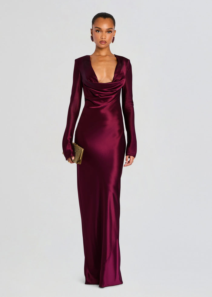 Anna Cowl Evening Dress media 5 of 5