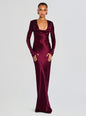 Anna Cowl Evening Dress thumbnail media 1 of 5