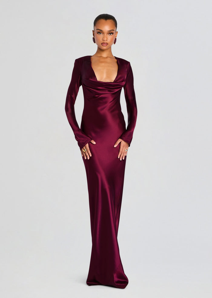 Anna Cowl Evening Dress media 1 of 5