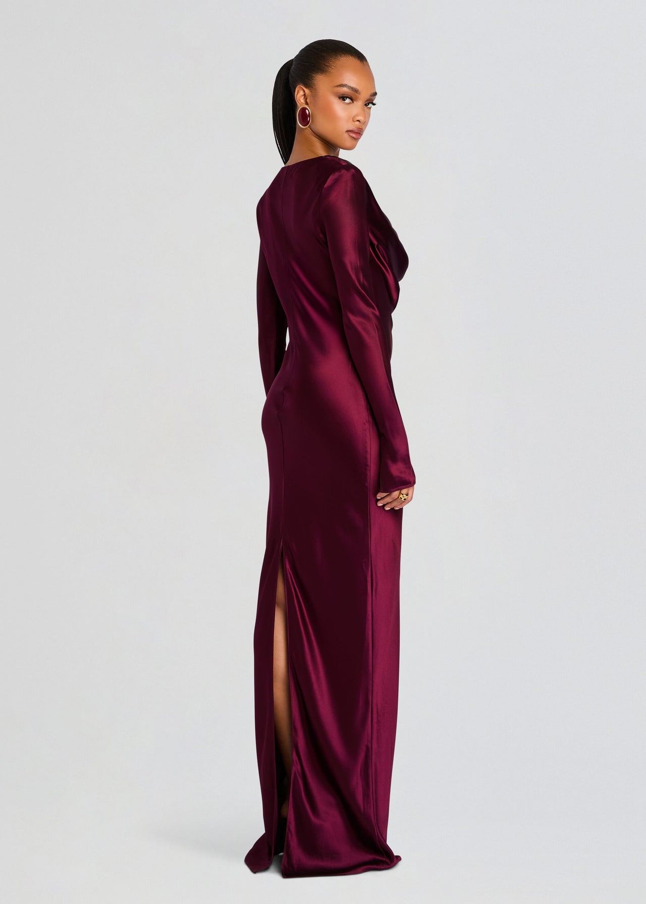 Anna Cowl Evening Dress – Retrofete