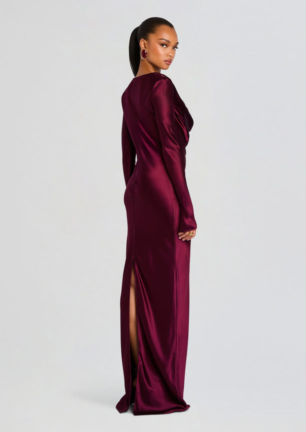 Anna Cowl Evening Dress