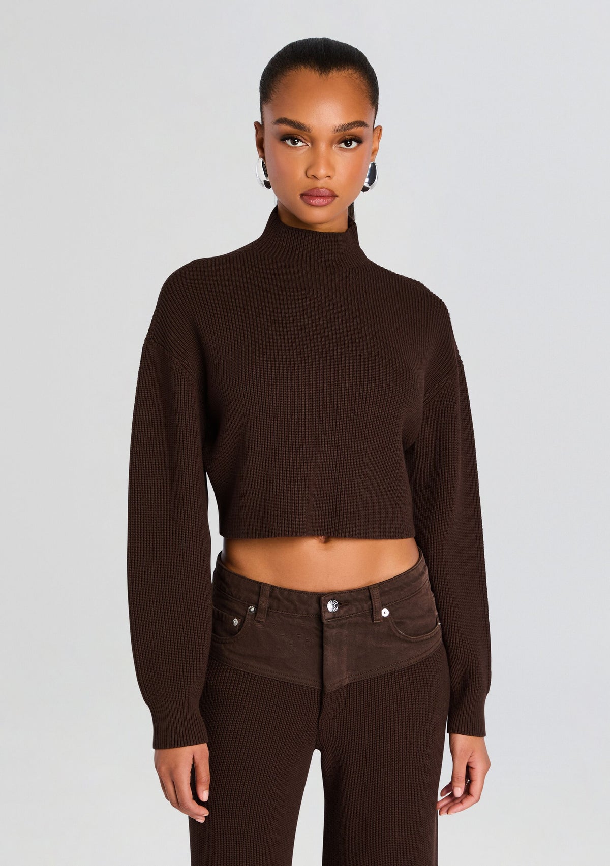 Carmen Mid Cropped Sweater – Retrofete