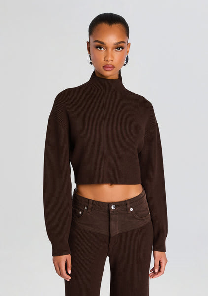 Carmen Mid Cropped Sweater – Retrofete