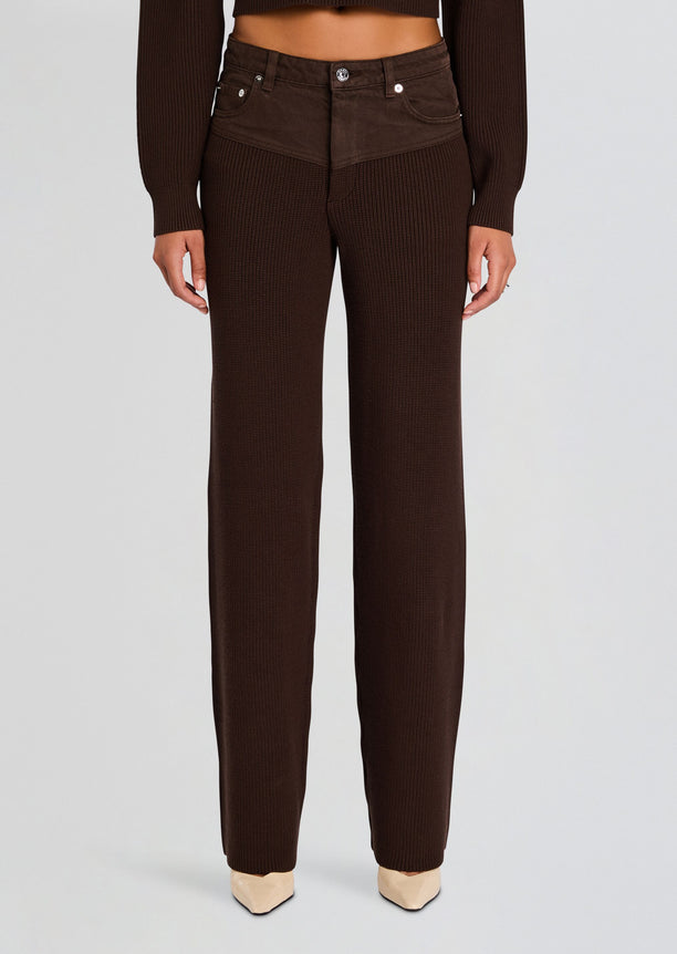 Chani Knit Denim Pant