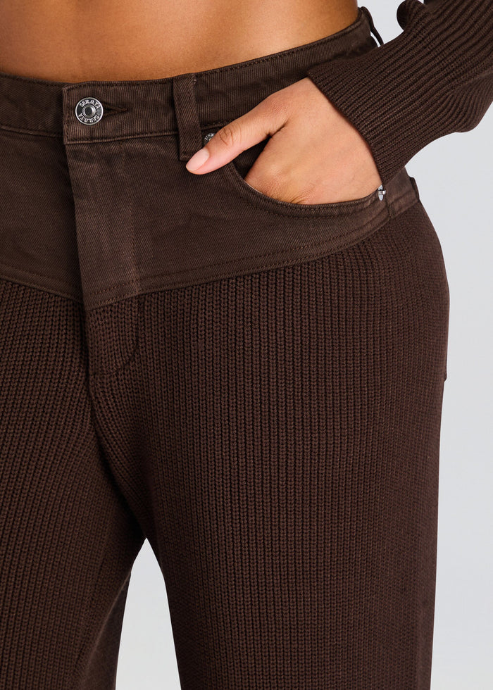 Chani Knit Denim Pant media 2 of 5
