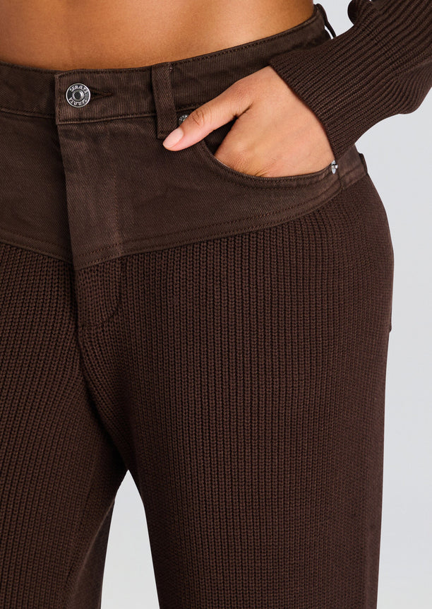 Chani Knit Denim Pant